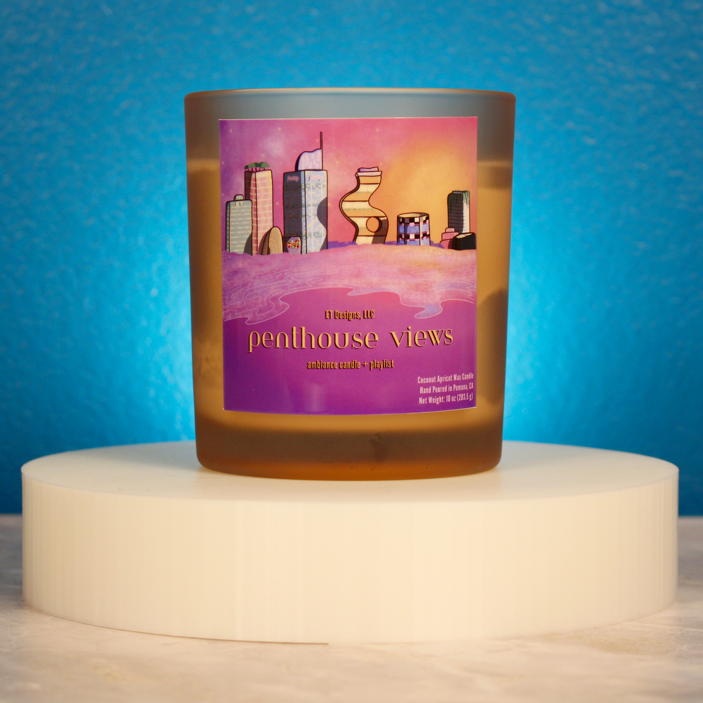 Penthouse Views Candle + Playlist Experience