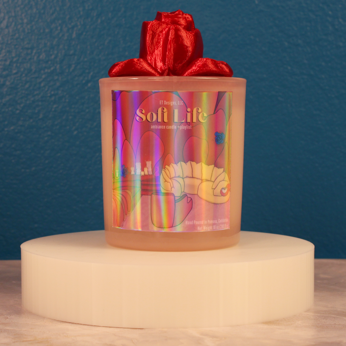 Soft Life Candle + Playlist Experience