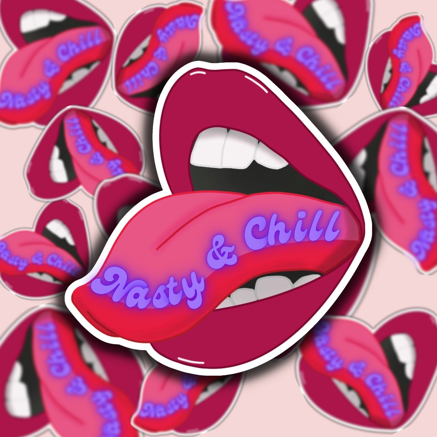 Nasty Mouf Sticker