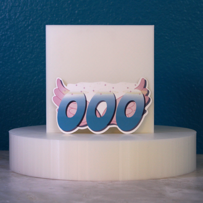 Winged Angel Number Stickers