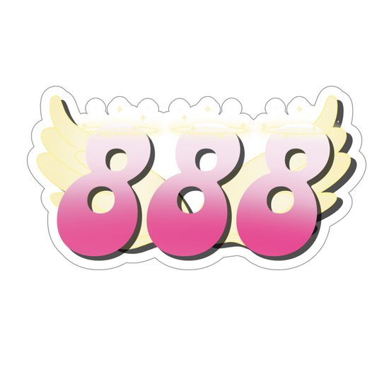 Winged Angel Number Stickers