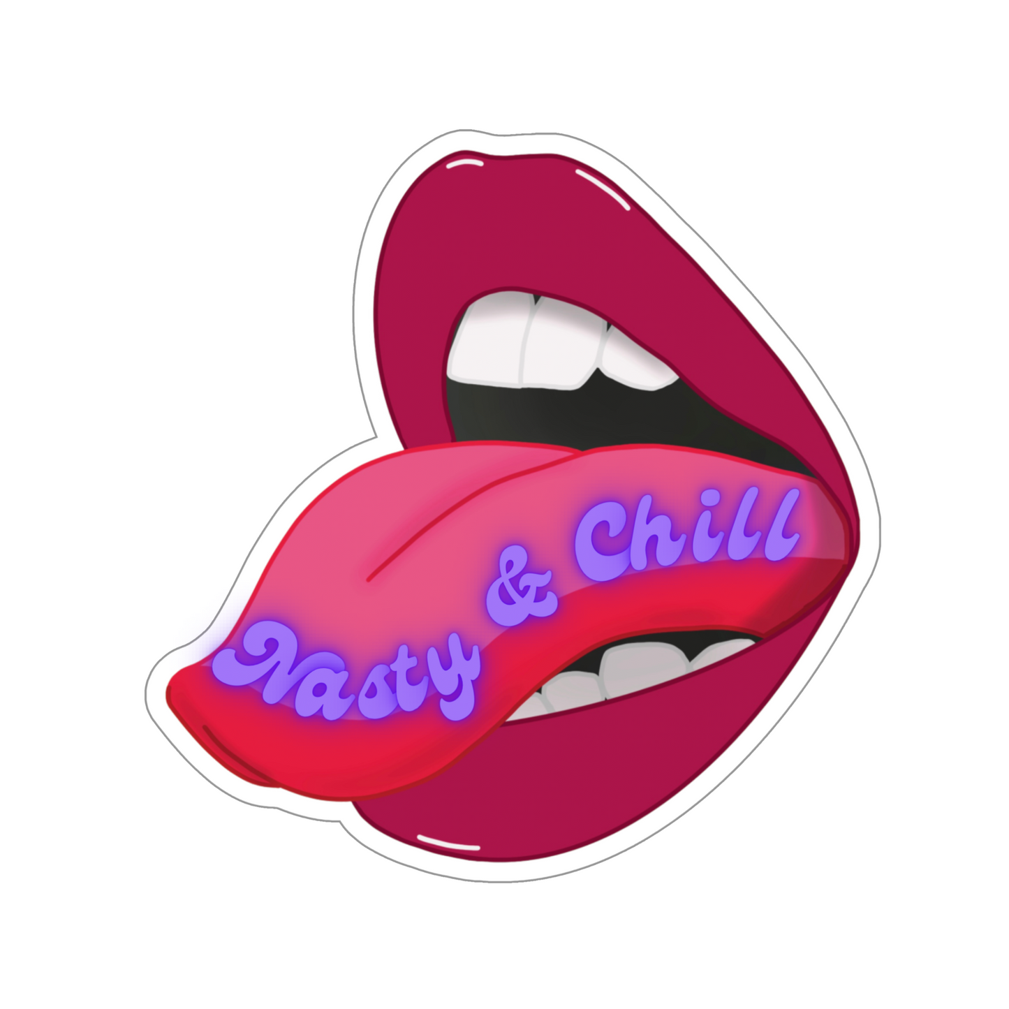 Nasty Mouf Sticker