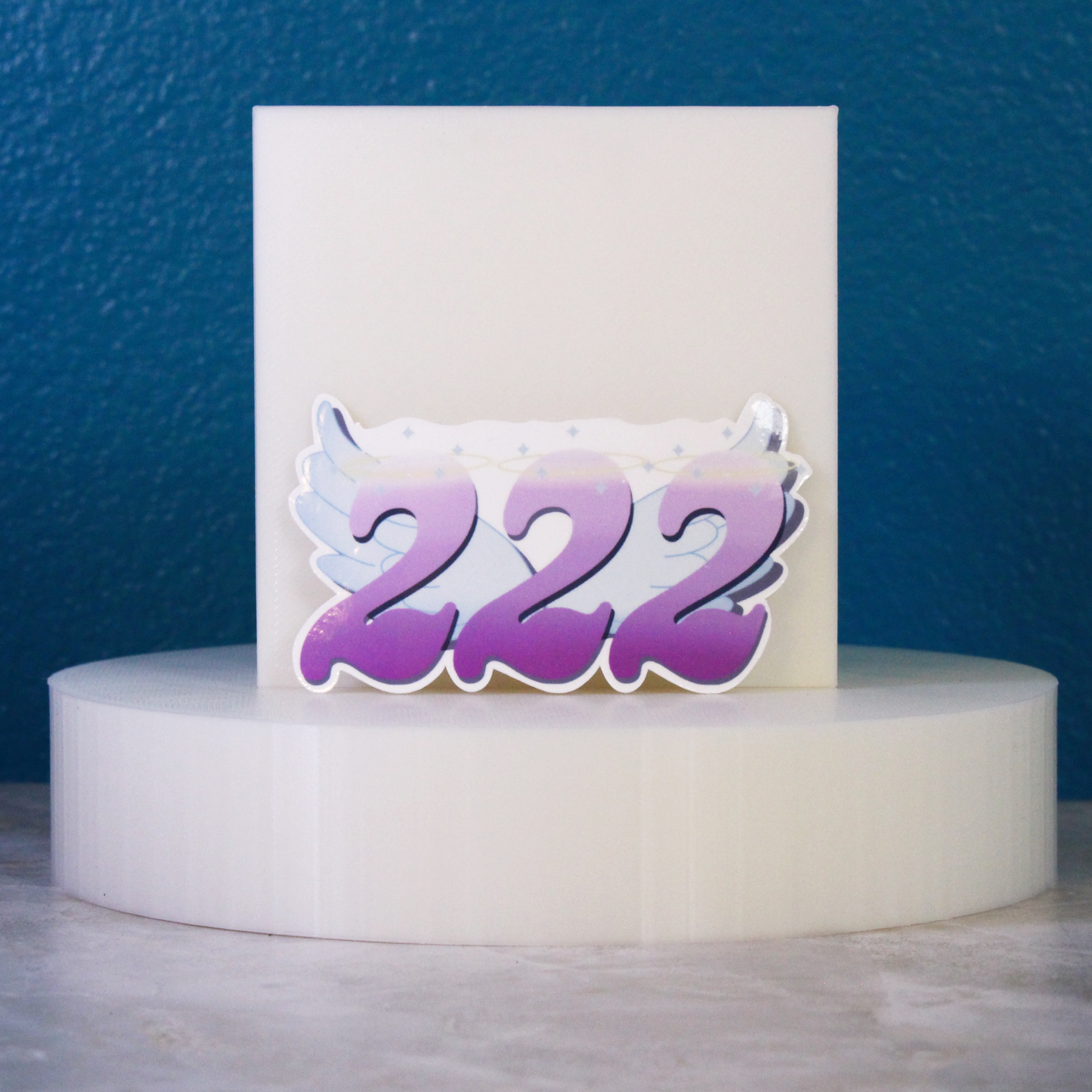 Winged Angel Number Stickers