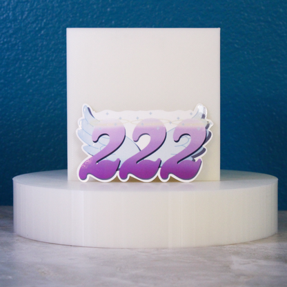 Winged Angel Number Stickers