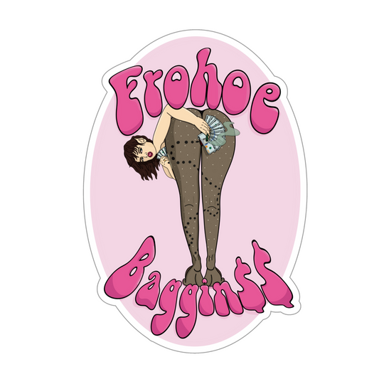 Frohoe Baggin$$ Sticker