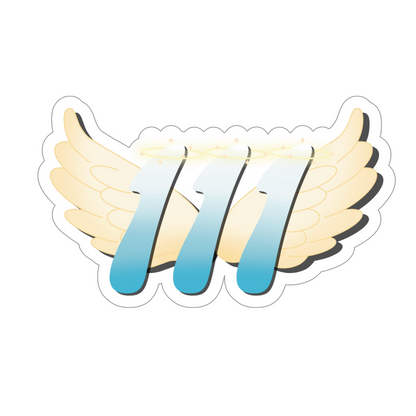 Winged Angel Number Stickers