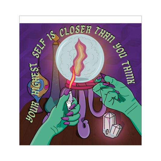 Highest Self Lighter Wrap Sticker