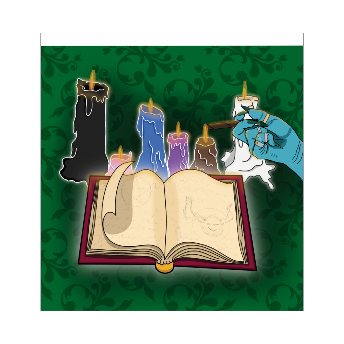 Ganja & Grimoire Lighter Wrap Sticker
