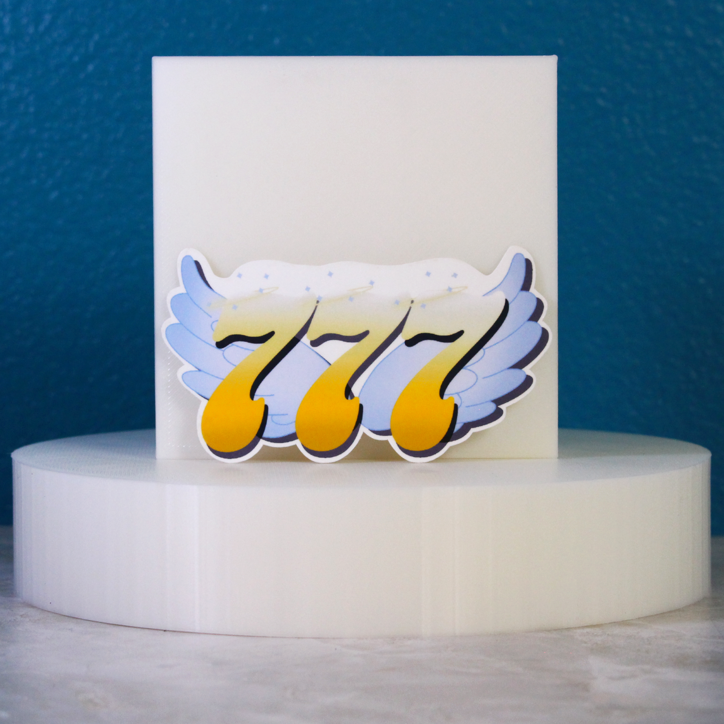 Winged Angel Number Stickers