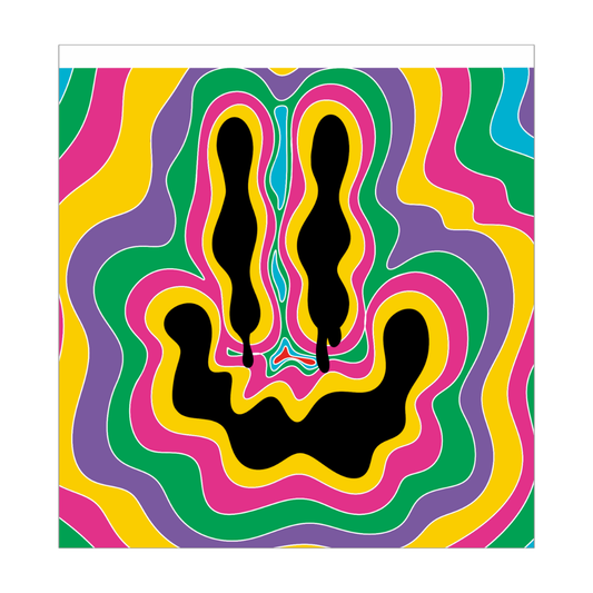 Trippy Tears Lighter Wrap Sticker
