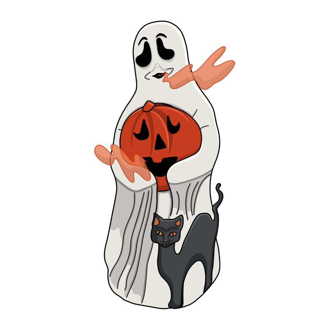 Stoney Blowey Ghost Sticker