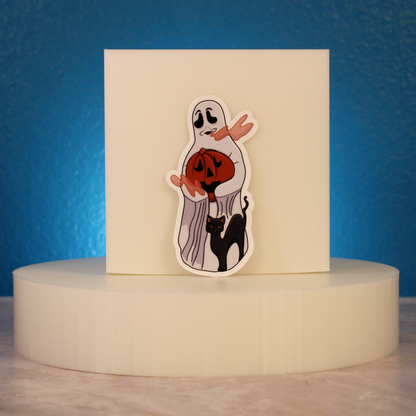 Stoney Blowey Ghost Sticker