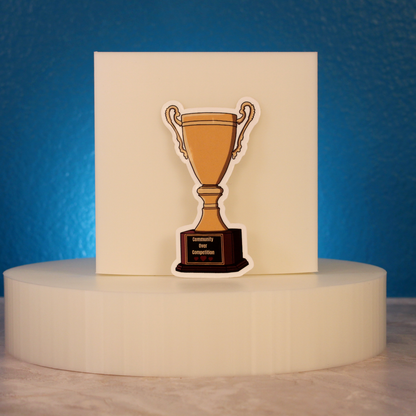 Community Over Competition Sticker