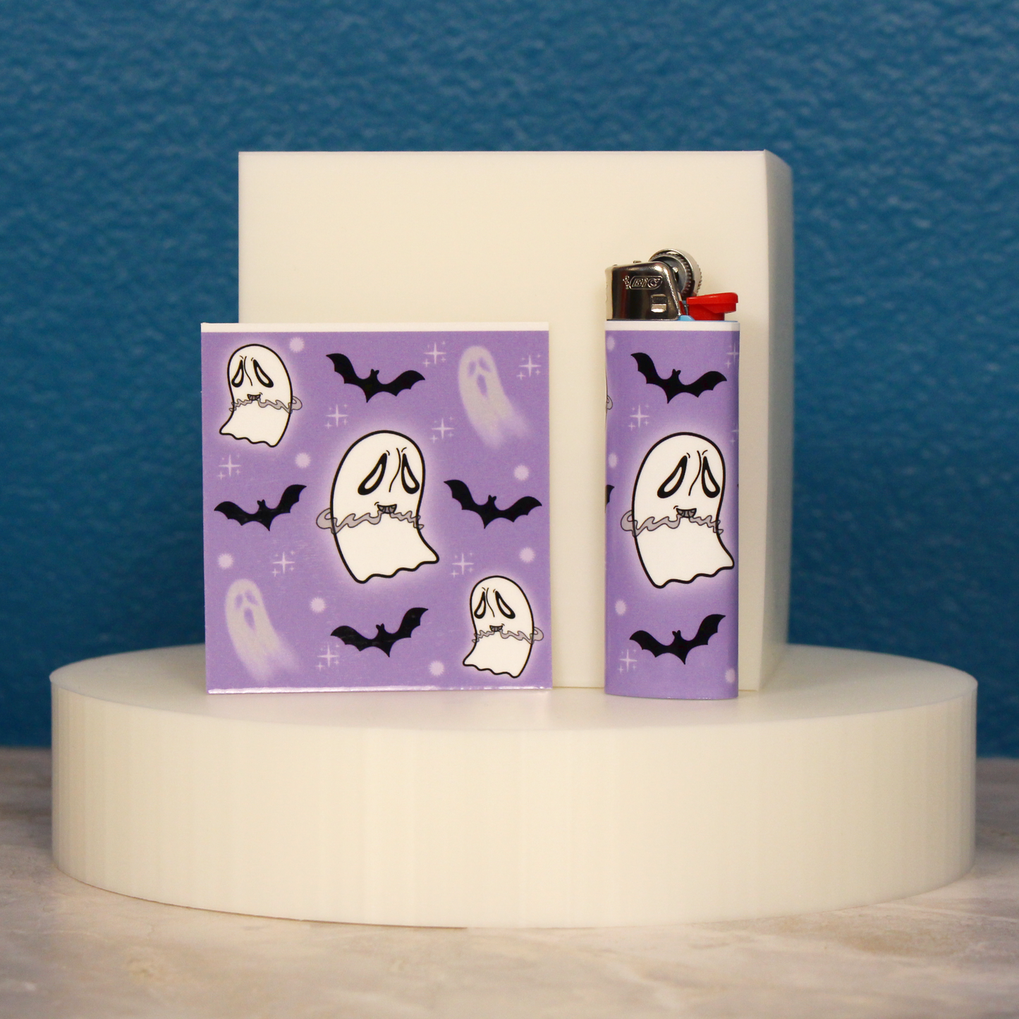Gassed Ghost Lighter Wrap Sticker
