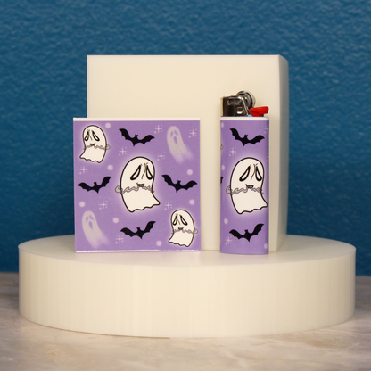 Gassed Ghost Lighter Wrap Sticker