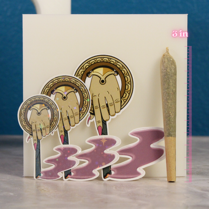 Hand of the Kush Sticker