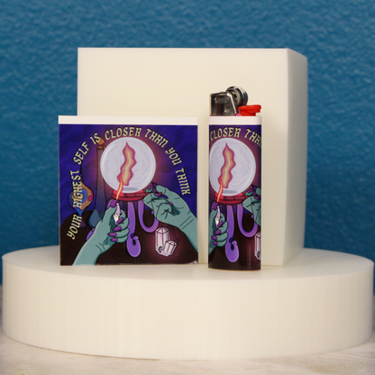 Highest Self Lighter Wrap Sticker