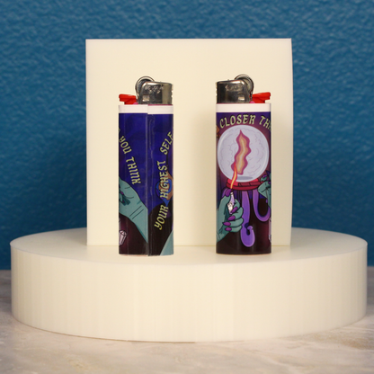 Highest Self Lighter Wrap Sticker