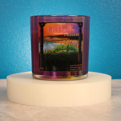 Kickback Candle + Playlist Experience
