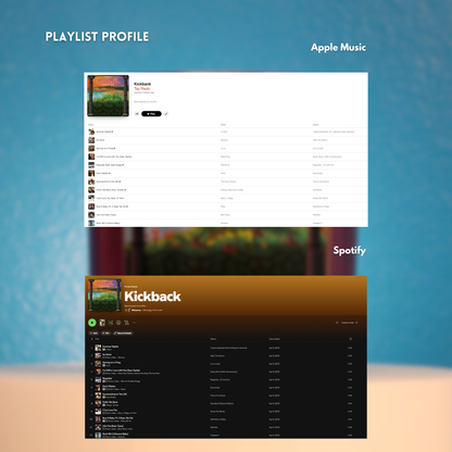 Kickback Candle + Playlist Experience