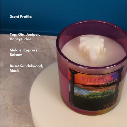 Kickback Candle + Playlist Experience