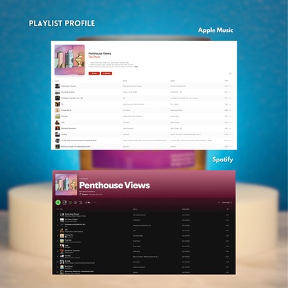 Penthouse Views Candle + Playlist Experience