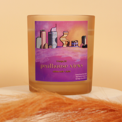 Penthouse Views Candle + Playlist Experience