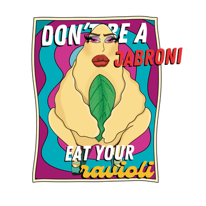 Eat Your Ravioli Sticker