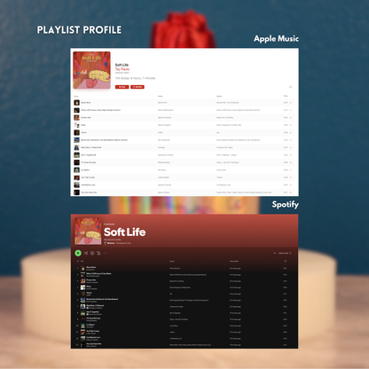 Soft Life Candle + Playlist Experience
