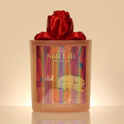 Soft Life Candle + Playlist Experience
