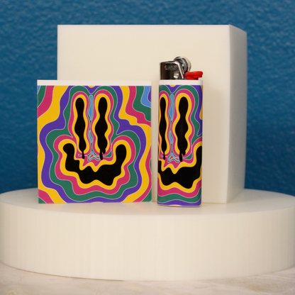 Trippy Tears Lighter Wrap Sticker