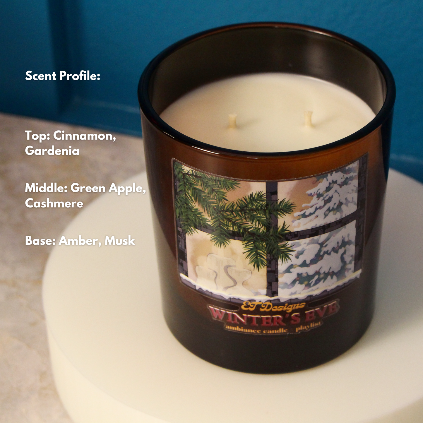 Winter’s Eve Candle + Playlist Experience