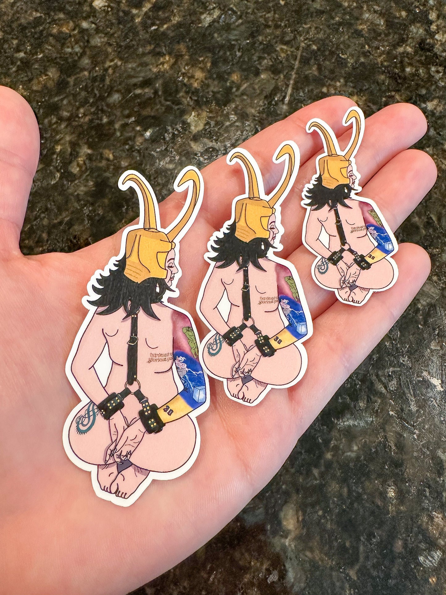 Horny Loki Sticker