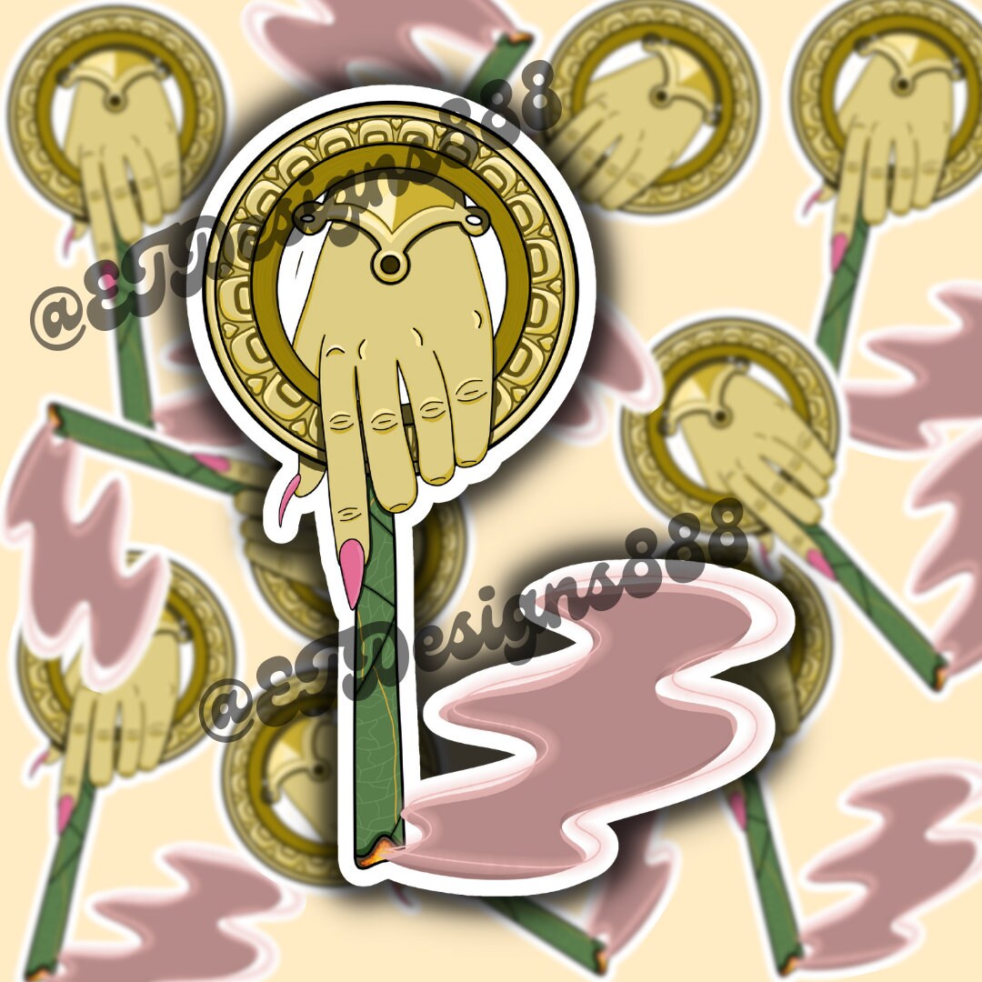 Hand of the Kush Sticker