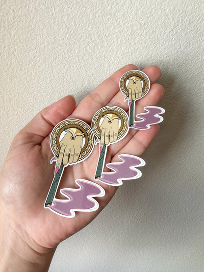 Hand of the Kush Sticker