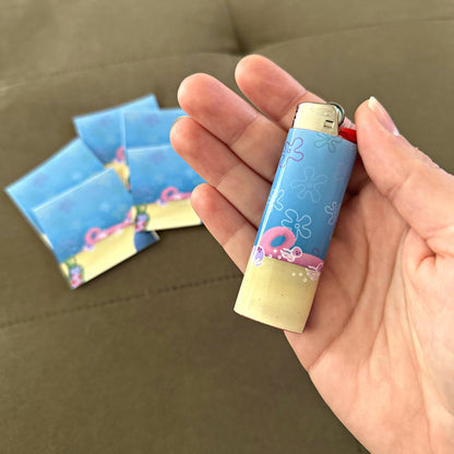 Bikini Bottom Inspired Lighter Wrap Sticker