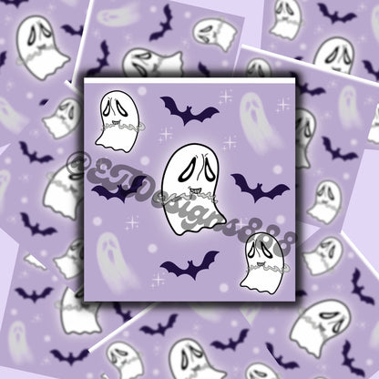 Gassed Ghost Lighter Wrap Sticker
