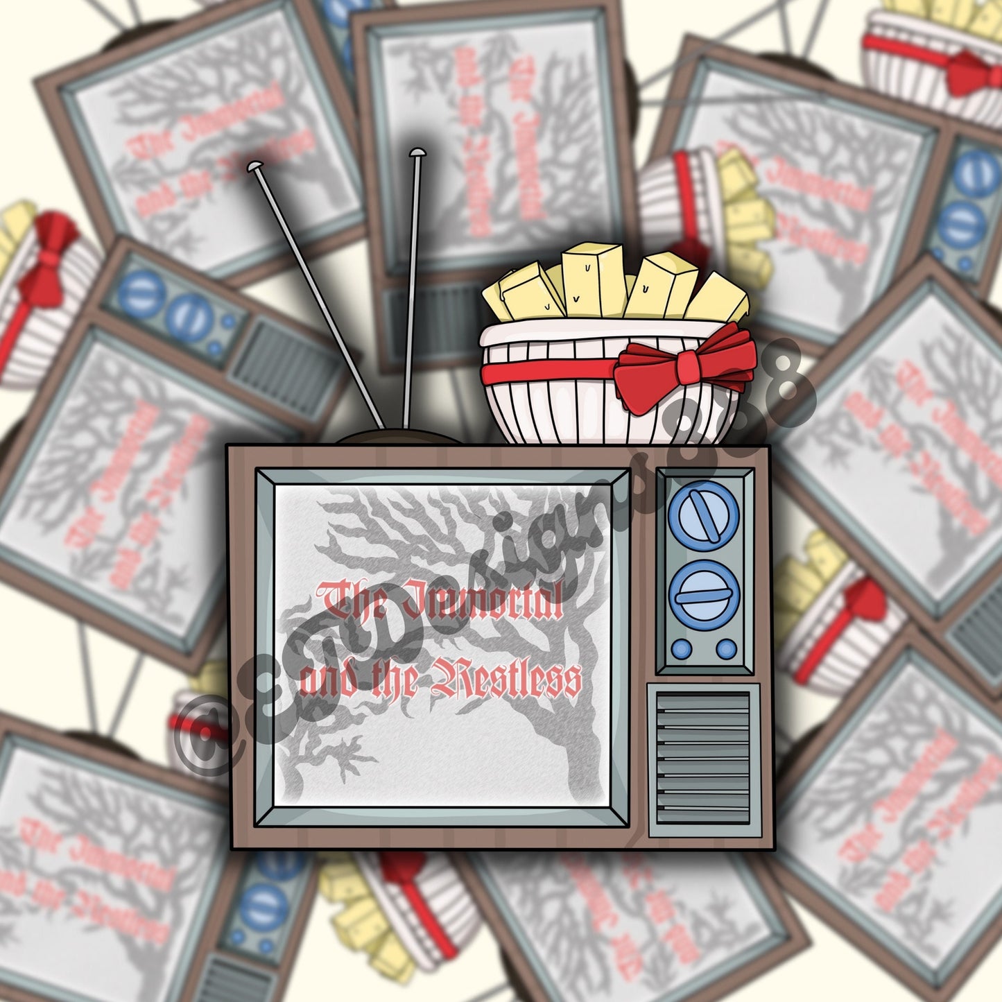 The Immortal and the Restless Sticker